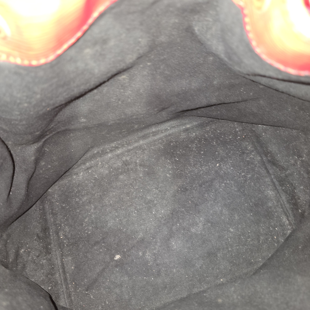 Red Designer Bucket Bag - Picture 12 of 13